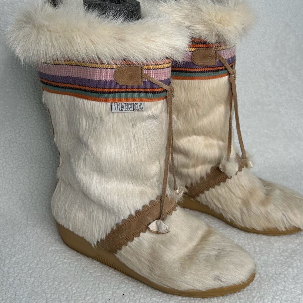 Tecnica Vintage Fur Apres-Ski Boots